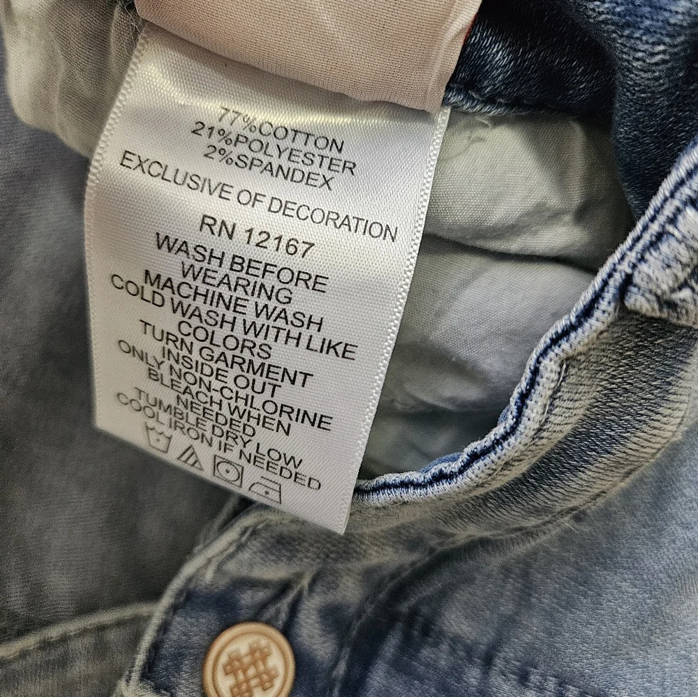 Laurie Felt Los Angeles Daisy Denim Girlfriend Jeans Plus Size 20W